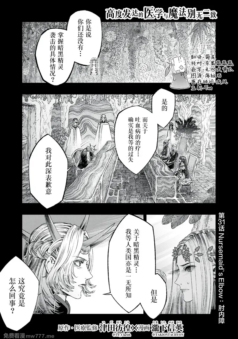 高度发达的医学与魔法别无二致 第40话 第1页